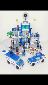 City Polisi Militer SWAT Blok 1256Pcs- Mainan Menarik untuk Anak Laki-Laki Pecinta Tentara Blok Brick
