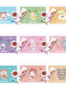 Sanrio ผ้าปูโต๊ะลายการ์ตูน ผ้าปูโต๊ะกันร้อน ผ้าปูโต๊ะพับได้ ทำความสะอาดง่าย ผ้าปูโต๊ะสไตล์เรียบง่ายปัจจุบัน