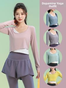 BAISILING | Spring dopamine-style quick-dry women’s sport top