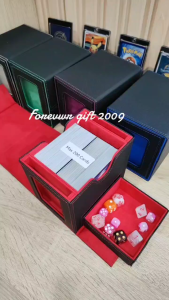 TCG Pokémon Twin Slots Deck Box 35Pt Casing KOTAK KAD | Dice Card Game Storage Box D94