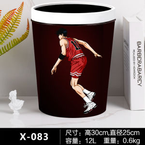 Túi Rác Hoạt Hình Anime Hai Dimen Túi Rác Hình Trái Tim Sakura Kurokos Basketball Đồ Dùng Sinh Viên Ký Túc Xá Trang Trí Phòng Ngủ Túi Rác Tròn Da Dung Tích 12L