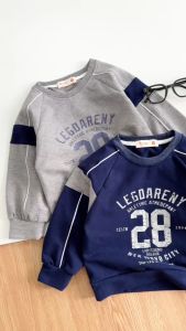 Set bộ dài thể thao da cá phối màu họa tiết cho bé trai đi chơi đi học 1 đến 7 tuổi BERNIE 0524B25