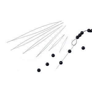 เข็มตอกลูกปัดแบบเปิด เครื่องมือทำเครื่องประดับ DIY สำหรับทำสร้อยข้อมือ สร้อยคอ งานฝีมือ ลูกปัด วัสดุ อุปกรณ์ เครื่องประดับ แฟชั่น