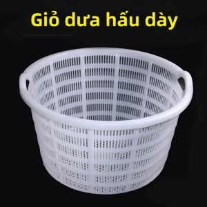 Giỏ Nhựa Tròn Lớn Dày