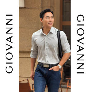 Áo Sơ Mi Dài Tay Nam Bernini by Giovanni Dáng Regular BLS0135-1
