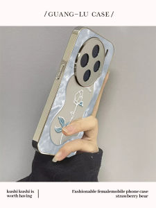 Ultra Protective Rose Flower Design Phone Case for VIVOX300Pro X200 X100 X90 Y500 Womens High Definition Mirror Full Cover