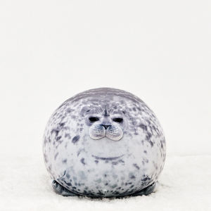 20cm 40cm 60cm Chubby Blob Seal Plush Yuki Seal Stuffed Toy Bed Cushion