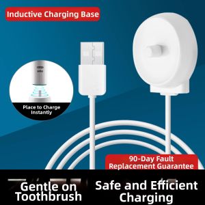 Electric Toothbrush Charger Base Compatible with Oralb B D12 D100 P2000 4091 Nylon Bristles Soft And Deep Cleaning