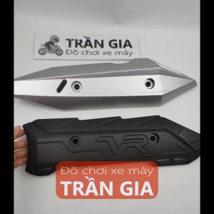 Ốp che pô xe Vario kiểu Thái/bạc năm 2018-2019-2020-2021-2022-2023-2024-2025 bản 125 150 che bô ống xả