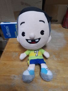Cartoon Plush Toys Football Boy Bola Kampung