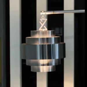 Modern Style Camping Stainless Steel Lampshade - Suitable for Camping Lamp Model Gz32500 Diameter 14cm Height 12.5cm Stainless Steel Surface with Brushed Texture Effect