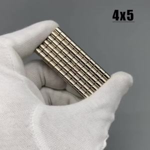 202520 ~2000pcs 4x5 mm Powerful Magnets disc 4mmx5mm Permanent Small Round Magnet 4x5mm Fridge Neodymium Magnet Super Strong 4*5 mm