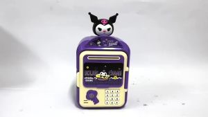 【Lights & Music】ATM Machine With Deposit Card Fingerprint Piggy Bank ATM Password Safe Box Coin Bank 智能存款箱 *READY STOCK*