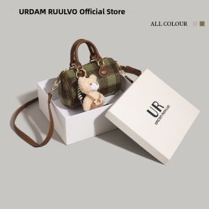 URCDN RDALVO | Fashion Plaid Boston Bag Hand Carry/Shoulder/Crossbody
