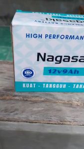 Aki Nagasaki Original 12v9ah / Aki sprayer elektrik 9ah