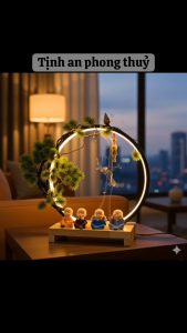 Thác Khói Phong Thuỷ Tiểu Cảnh Trầm Hương Tam Tiểu An Nhiên Thiền An Shop Decor Không Gian Sống.