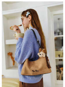TOUTOU | Hobo Bag Large Capacity Commuting