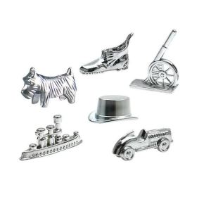 6 Pcs/Set Alloy Chess Pieces Board Games Accessories Game Pieces Game Chess Character Chess Pieces Family Game