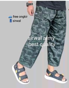 sirwal armycelana komprangcelana pangsimodel KD rest