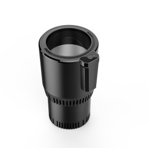 2 In 1 Car Warmer Cooling Cup 12V-24V Smart Car Heating Cooling Cup Touch Screen with Temperature Display for Home Travel Summer
