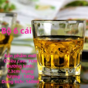 Ly Uống Hình Bát Giác Cường Lực 100ml
