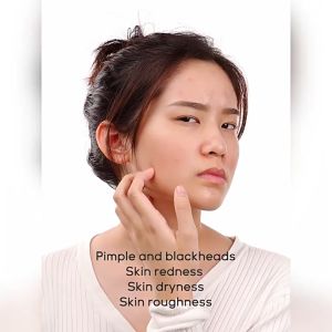 LAIKOU Vitamin C Niacinamide Essence Cleansing Pores Mousse Pores Cleanser Moisturizing Foam Cleanser 120ml