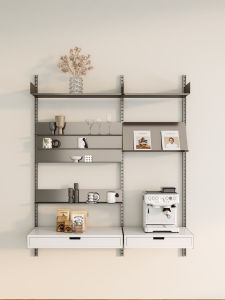 ALEDAN | Designer Wall-Mounted Suspended Bookshelf