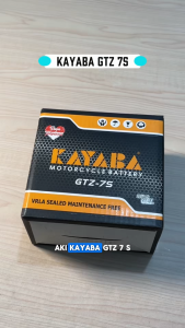 Aki Motor KAYABA GTZ7S ACCU KERING HONDA VARIO 150 VARIO 125 PCX ADV SCOOPY GSX BURGMAN FINO GRANDE AIR BLADE 150 CBR 150R SCOOPY ESP YZF R15