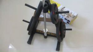 HongKong60 แท่นเก็บแผ่นน้ำหนัก 1 นิ้ว 2 นิ้ว แกนเสียบ สามารถปลอกใส่เป็นที่ปลอกได้