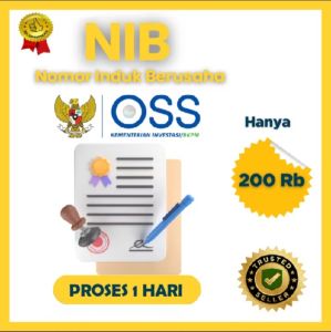 NIB / langsung jadi proses 2 jam cetak 2 lembar