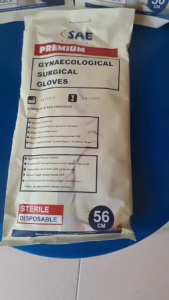 SAE MEDICAL Sarung Tangan Medis Steril OBGYN Untuk Ginekologi