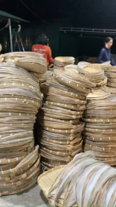 Mẹt tre căng màn lồng bàn gấp gọn sử dụng an toàn thực phẩm decore trang trí phòng ăn nhà  bếp