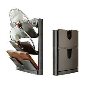 youqin | Wall Mounted Foldable Suction Pot Lid Holder