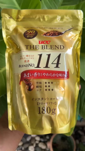 กาแฟ สำเร็จรูป UCC Coffee The Blend 114 &117 กาแฟนำเข้าจากญี่ปุ่นแท้ 100% ขนาด 90 -180 กรัม หมดอายุ ปี 2027