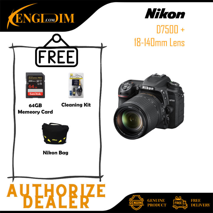 Professional Nikon D7500 Price Nikon D7500 DSLR Camera With 18