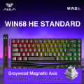 AULA WIN60 WIN68 HE Esports Magnetic Switch Keyboard Rapid Trigger 8K Return RGB Hotswap 60% 68% Custom Game Keyboard. 