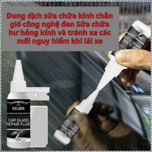 【1/2Pcs】Car Glass Windshield Crack Repair Adhesive Fluid Windshield Repair Kit Window Glass Scratch And Crack Recovery Repair Tool 玻璃修复胶