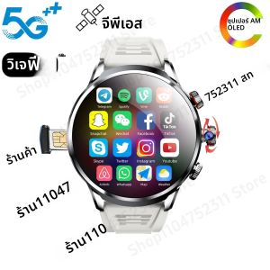 GoldenSpike H18 Pro Smartwatch ผู้ชายผู้หญิง GPS WIFI 5G สมาร์ทนาฬิกาโรตารี่กล้อง NFC App ดาวน์โหลด 256GB ROM AMOLED หน้าจอ