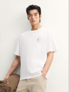 Jack Jones | Summer New Cotton Short Sleeve Loose Logo T-Shirt
