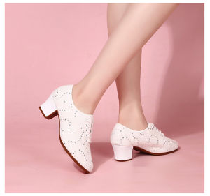 รองเท้าเต้นรองเท้าเต้นผู้หญิงละตินใหม่รองเท้าเต้นสี่เหลี่ยมรองเท้าเดี่ยวสำหรับผู้ใหญ่รองเท้าเต้นโมเดิร์นการเต้นรำทางสังคมสำหรับผู้ใหญ่2023คู่