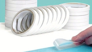 High-Quality Double Sided Adhesive Tape Available in 12/18/20mm Tearable Hand Handicrafts Stationery