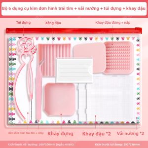 XINZUO | Bộ Dụng Cụ DIY Làm Đồ Thủ Công Hạt Đậu