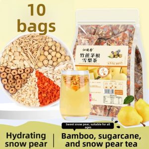 Soothing Throat Pear Dried Jasmine Tea Bags