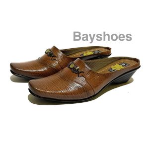 SEPATU WANITA KULIT WEDGES SANDAL WANITA KULIT WEDGES S.04