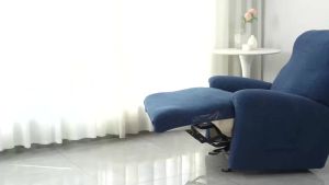 Leaves Jacquard Recliner Sofa Covers Water Repellent Armchair Protector Cover Elastic Single Lounge Sofa Slipcovers