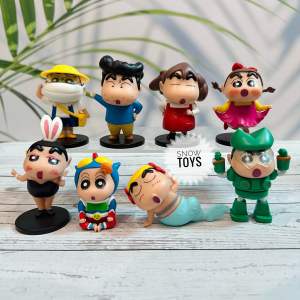 Mô hình Shin Cậu bé bút chì - Shinnosuke Nohara Shinchan Kazama Toru Sakurada Nene Sato Masao Bo Crayon Shinchan - 6~9cm