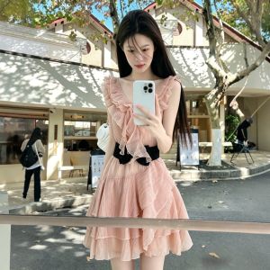 CHANGTONG | Đầm Ngắn Dành Cho Phụ Nữ Bé Nhỏ