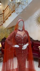 Kebaya akad santili | kebaya pengantin akad nikah | kebaya pengantin akad wanita