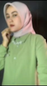 Kemeja Wanita Oval Formal Basic Crinkle Premium Lengan Panjang