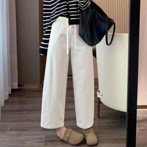 Quần Ống Rộng Thường Ngày Cho Bà Bầu Quần Dài Công Sở Ống Đứng Dài Đến Mắt Cá Chân Mùa Xuân 2025 Quần Dài Thường Ngày Cho Phụ Nữ Mang Thai